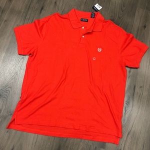 NWT Chaps Ralph Lauren Polo Shirt 2XL Orange